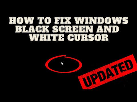 Windows Black Screen NIGHTMARE? Fix It FAST!