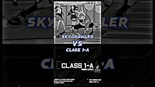 Clase1-A vs SkyCrawler #mha #bnha #deku #izuku #bakugou #todoroki #skycrawler #koichi #vigilante #1a