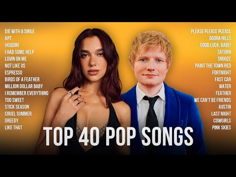 Top 40 Pop Songs 2025 🎤  Bruno Mars,, Dua Lipa, Adele, Lady Gaga, The Weeknd