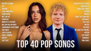 Top 40 Pop Songs 2025 🎤  Bruno Mars,, Dua Lipa, Adele, Lady Gaga, The Weeknd