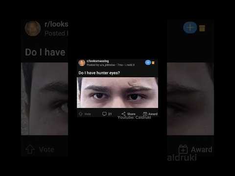 Do I have hunter eyes? #slideshow #dankememes #dankmemes #brainrot #shorts