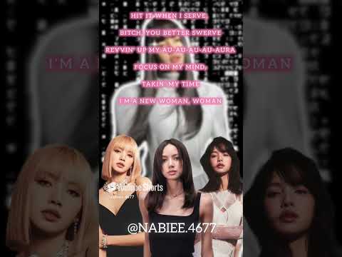 Lisa edit+lyrics #lisa #rosalia #lalisamanoban #lalisamanobal #newwoman #newwomanchallenge #lyrics