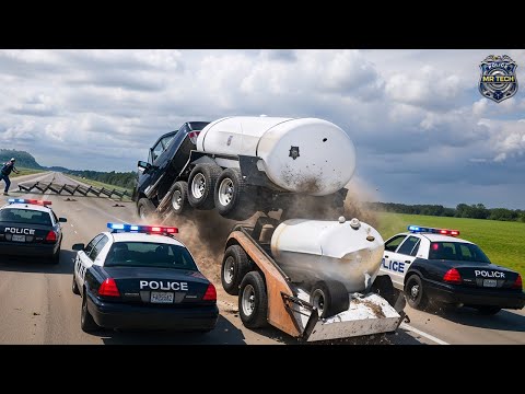 MOST SHOCKING High-Speed Police Chases Caught on Dashcam! You Wouldn't Believe if Not Filmed #34
