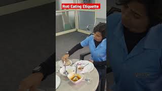 HOW TO EAT WITH FORK AND KNIFE | ETIQUETTE | HOW TO EAT INDIAN FOOD WITH FORK AND KNIFE #shorts #ssb