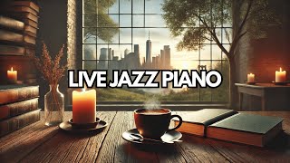 Live Jazz Piano Lounge Soft Keys and Cozy Ambience for Work Focus and Calm