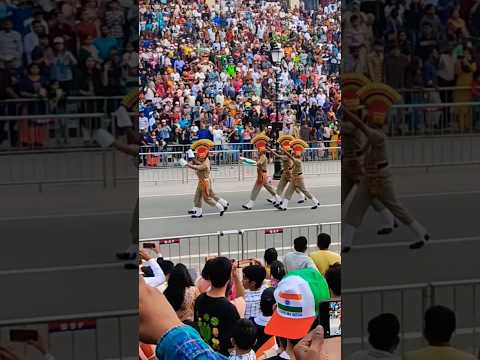 Wagha Attari Border parrade #shortvideo #viral #youtubeshorts #shorts