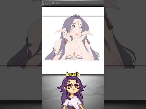 How I draw faces: part 5 (flat colors)
