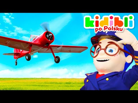 Dzieci bawią się w pilotów samolotów | Dzieci udają, że się bawią ! ⛑ Kidibli