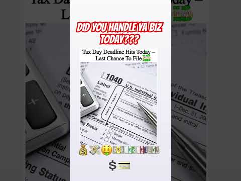 TODAY WAS THE LAST DAY TO GETCHO MONEY! #taxes #lastchancetofile