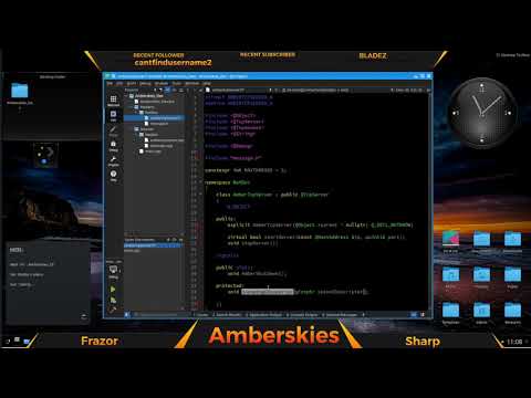 Amberskies 2019 : Amber 3D - Qt C++ : Day 1 (QTcpServer)