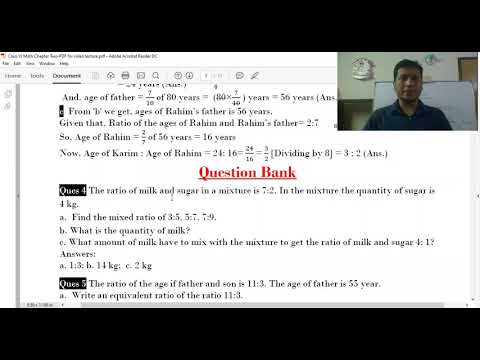 Class 6 Ratio Part 2