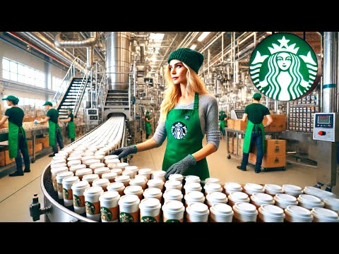 How Starbucks Coffee Is Made: From Bean to Cup☕