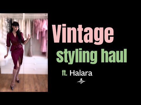 Styling vintage meets Halara outfits