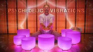 Psychedelic Vibrations Sound Bath | Elevate Your Mind With Crystal Singing Bowls
