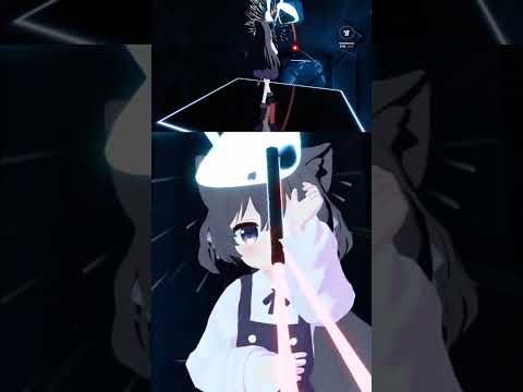 【BeatSaber】The Moment the Rainbow Appears【with AI】【片手ダスモ】 #42 #shorts
