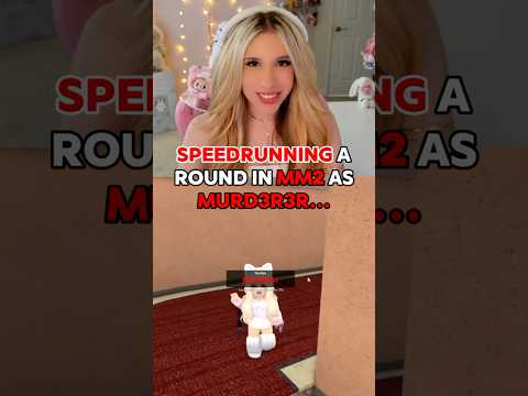 “SPEED RUNNING” in MM2 as MURDERER!!😱