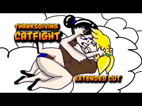 Thanksgiving Catfight extended cut