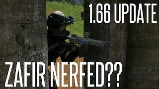 7.62 ZAFIR NERFED?!? / Weapon Changes / Audio Changes - ArmA 3 V1.66 Update