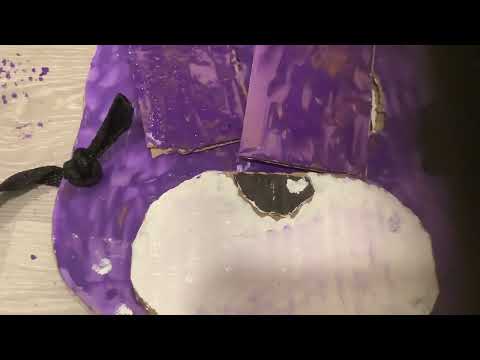I made the worst Bonnie Fnaf mask ever I lost my mind