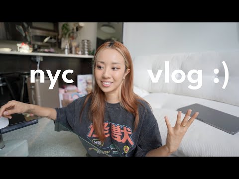 Living In NYC | settling back in brooklyn, reconnecting with friends & finding a routine again :)