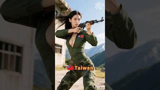 Stunning Female Power Soilder ep01 #military #animals #midjourney #heroic AI Military Uniform