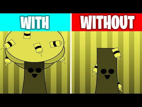 Incredibox - Sprunki Mustard but WITHOUT THINGS! ALL Characters Comparison