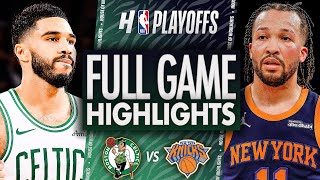 Boston Celtics vs New York Knicks - FULL GAME 4 HIGHLIGHTS | May 12, 2025 NBA Playoffs