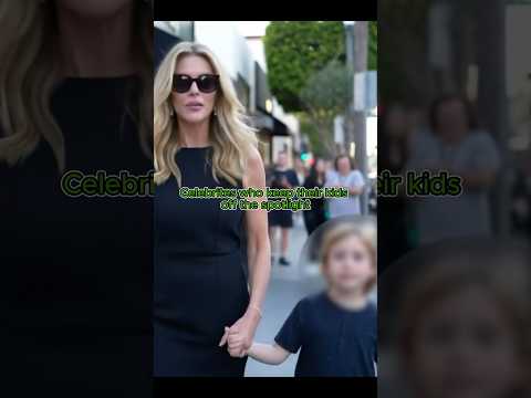 Celebrities who are very protective of their children #hollywood #actor #actor #celebrity #kids