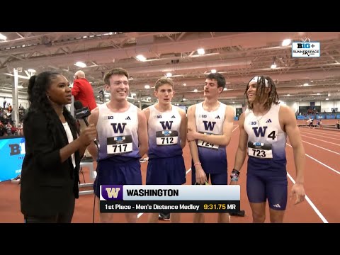 Track and Field: Big10 Indoor Championship - Men's Distance Medley Relay, 02/28/25