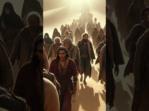The Exodus ✨ Moses Guides the Israelites (Exodus 12:31-42)  #biblicalstories