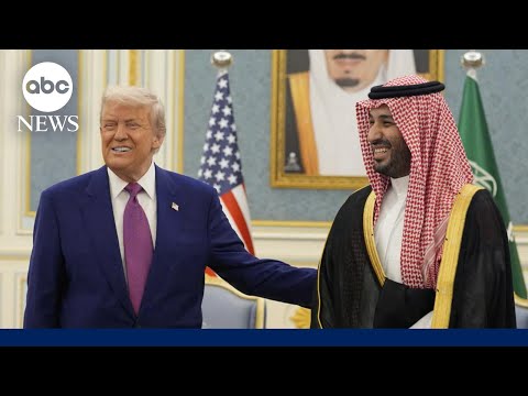 Trump arrives in the Middle East as he faces fallout over plan to accept luxury jet