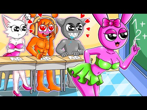 PINK PINKI at SCHOOL! BUT Rescue the Mr. Sun | Incredibox Sprunki Animation