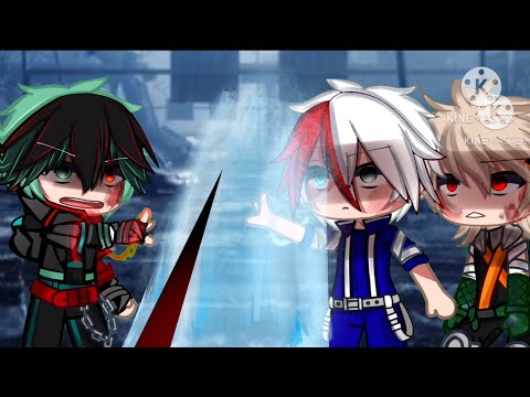 You are my enemy||MHA||Villain deku au||gacha club