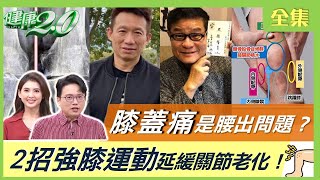 郭子乾骨鬆+膝關節退化！ 許效舜膝蓋磨損花100萬換人工關節！膝蓋痛是腰出問題？ XO型腿易致膝蓋脊椎症候群！2招強膝運動延緩關節老化！ 長壽荷爾蒙骨骼回春！ 健康2.0 20220924 (完整版)