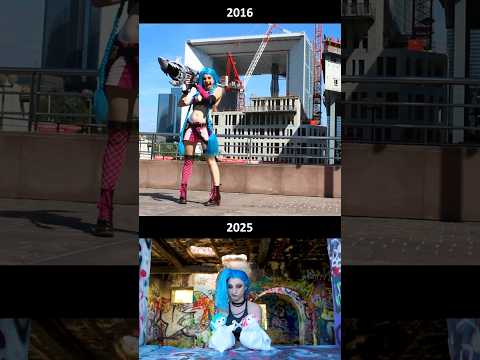 GLOW UP ??? #jinx #cosplay