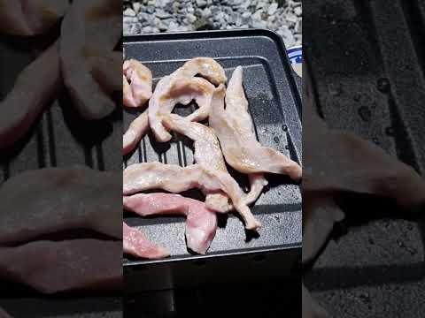 빗소리처럼 편안한 항정살 굽멍 영상