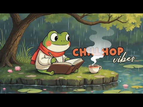 Chillhop Vibes 📖 Rainy Day Study Session with Frog & Cozy Beats