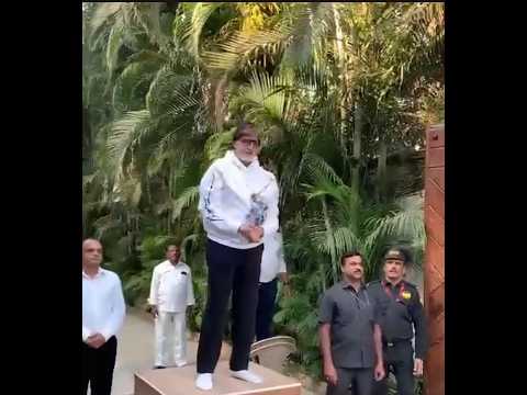 Sunday’s darshan! Amit ji! Jalsa. #amitabhbachchan ❤️ 21.05.2023