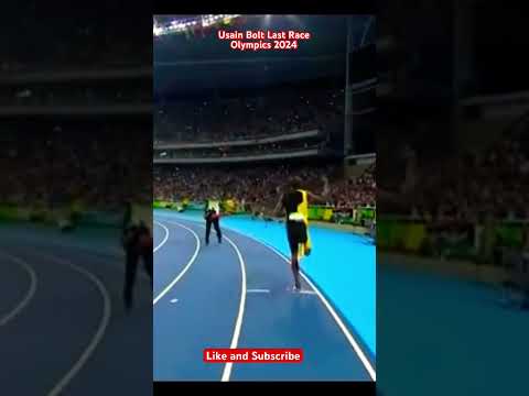 Usain Bolt Last Race ! Olympics 2024 || Must Watch #usainbolt#olympics2024#foryou#shorts#reels