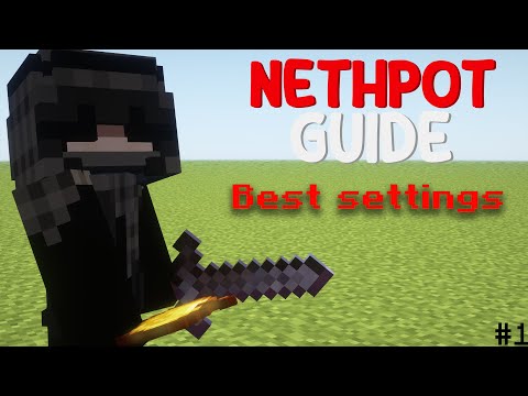 BEST SETTINGS FOR NETHERITE POT PVP