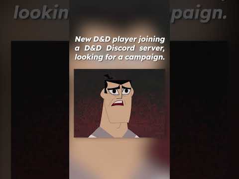 D&D Player joining a D&D Discord server.#baldursgate3 #dnd #dnd5e #ttrpg #dungeonsanddragons
