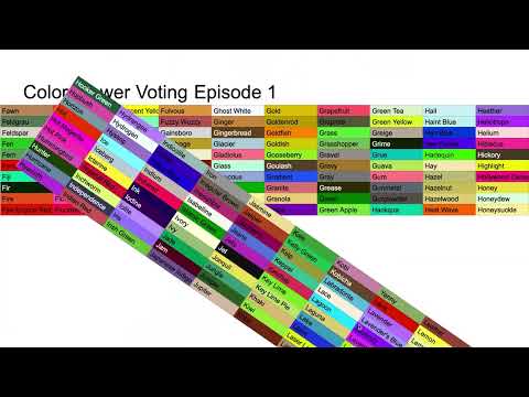 Color Viewer Voting Episode 1