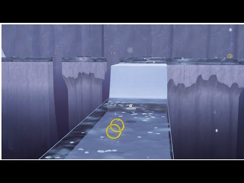 Snow Dashing Over Cold Water: Jumpless Moon 260