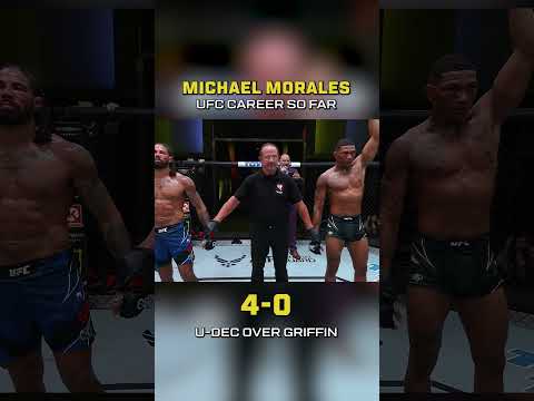 Michael Morales UFC career so far! 🤫 #ufcvegas106