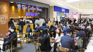 Hot Place SEOUL - Yeouido IFC Mall, Lunch Time Crowded with Office Workers. Seoul Trip, Seoul Travel
