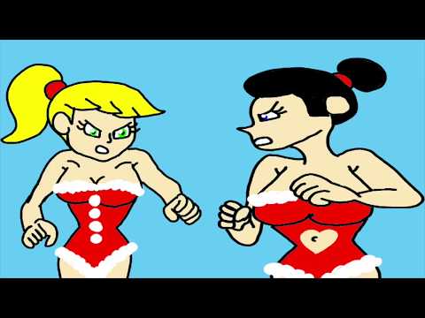 Christmas catfight