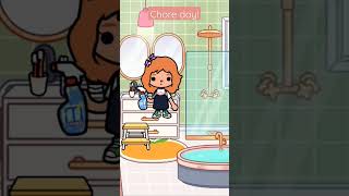 Chore day #toca #tocalifeworld #tocafamily #tocaroleplay #tocarp #tocaboca #tocalife #aesthetic