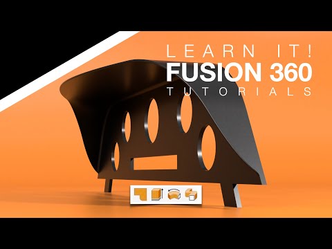 Autodesk Fusion 360 - 1/2 - Int/Adv - Surface Modeling Tutorial - Dashboard Cluster (2024)