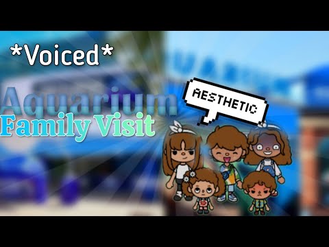 Family visit to the Aquarium ||#tocalifeworld #tocabocaroleplay #tocabocaroleplayvoiced