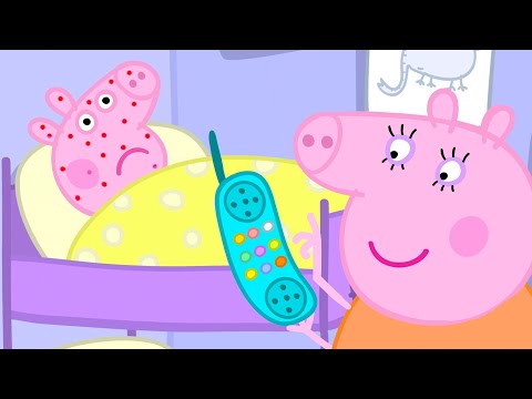 Peppa Pig is SICK 🤢 | Peppa & George:Catches a Cold|Doctor Visit | Full Episodes| Cartoon|25 Minutes